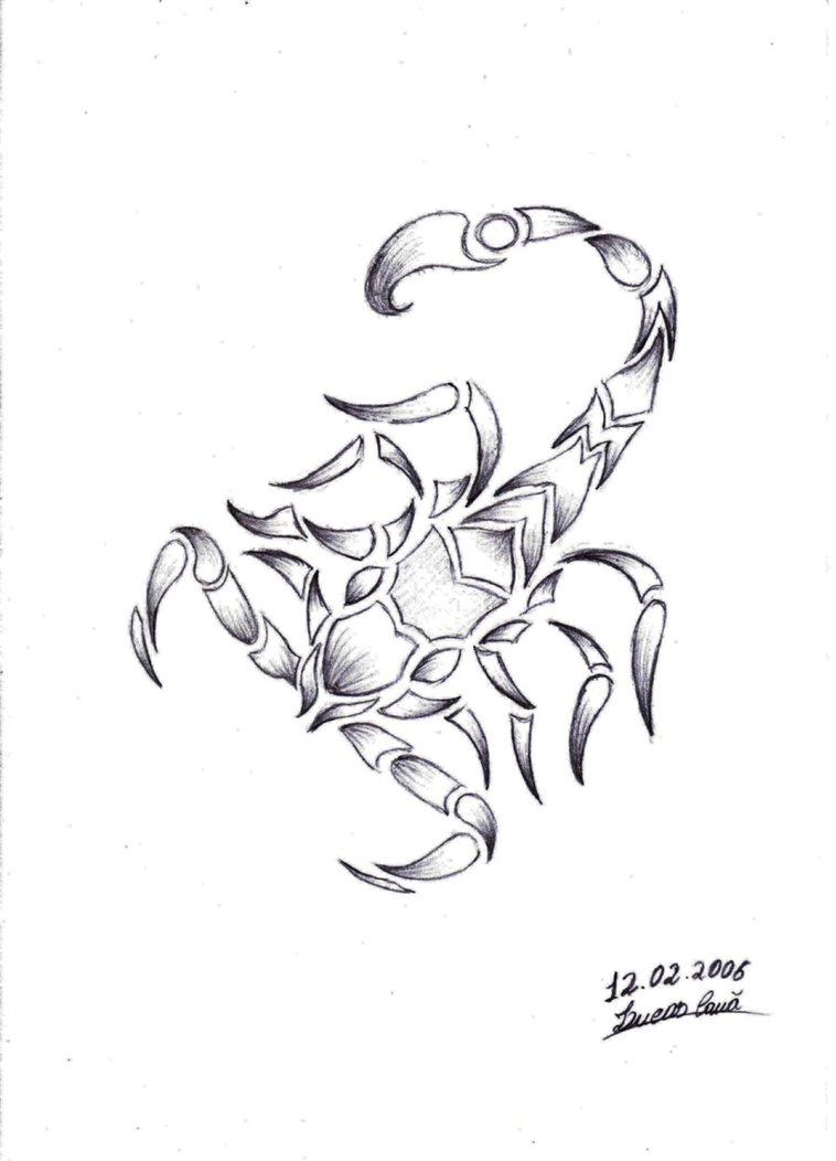 758x1052 Scorpion By Lucascaua2000