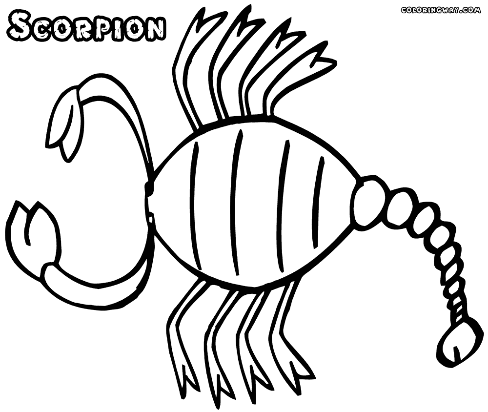 1000x844 Scorpion Coloring Pages Coloring Pages To Download And Print
