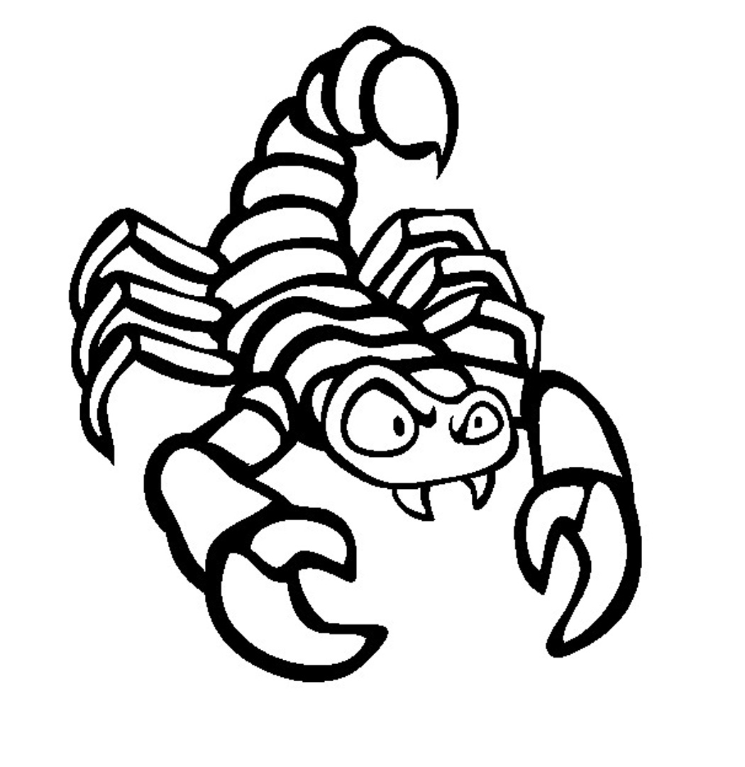 1050x1081 Scorpion Coloring Pages Printable Cool Coloring Pages Eagle