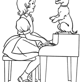 268x268 Scottie Dog Coloring Page Kids Drawing And Coloring Pages
