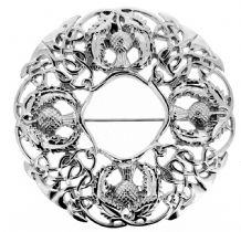 218x210 Thistle Brooches