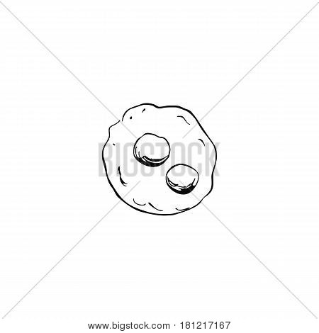 450x470 Scrambled Eggs. Vector Vector Amp Photo Bigstock