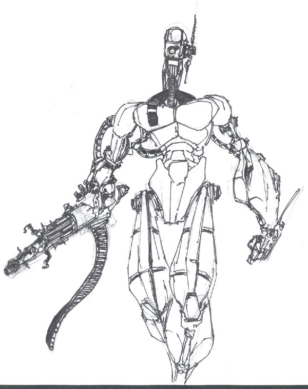 600x759 Robot Scrap By Tokuku Sketch Robot, Scrap And Sketches