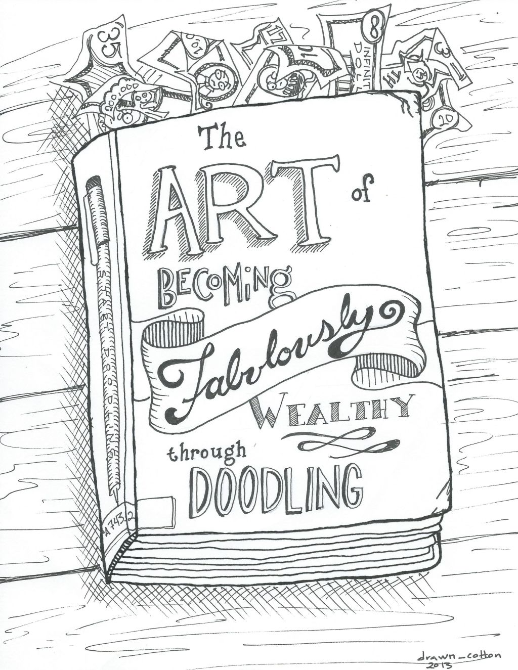 1024x1325 Draw Your Dream Class Doodlers Anonymous Scrap And Sketch