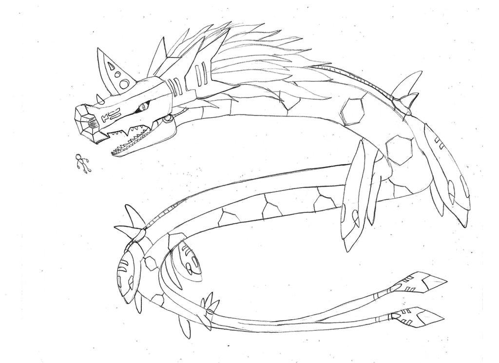 1024x745 Scrapbook Metalseadramon By Tipsyra1d3n