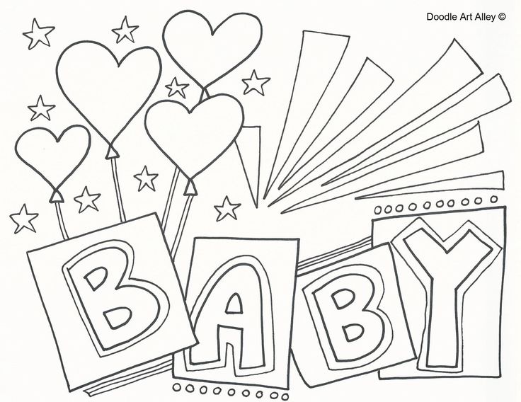 736x568 Baby Scrapbook Page