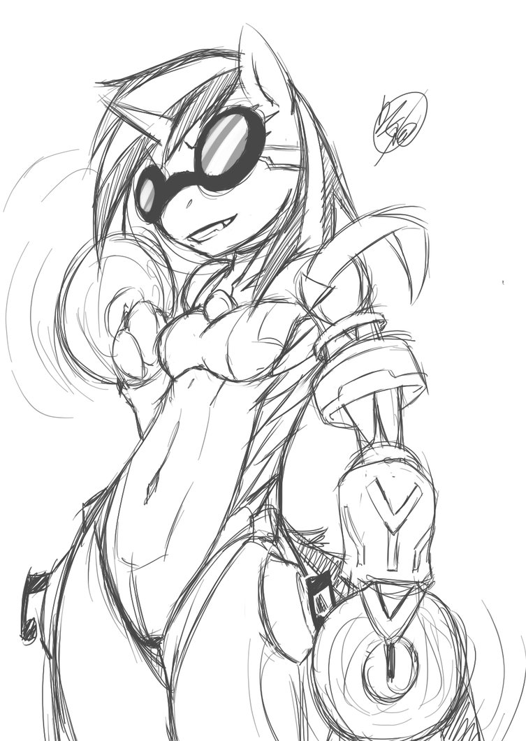 753x1061 Psycho Vinyl Scratch By Ponysocialexperiment