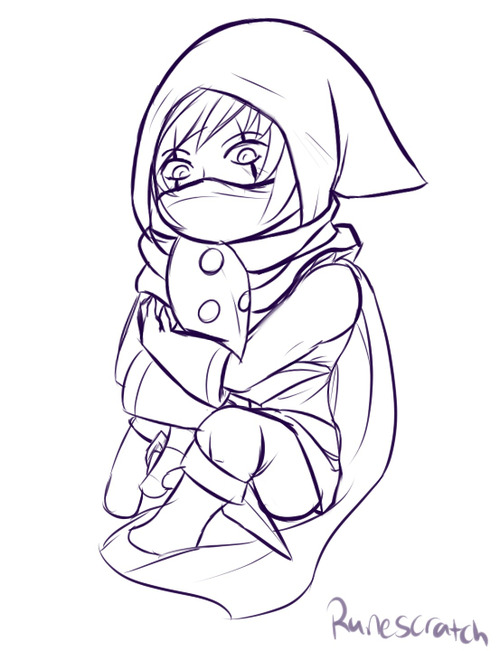 500x651 Silly Chicken Scratch