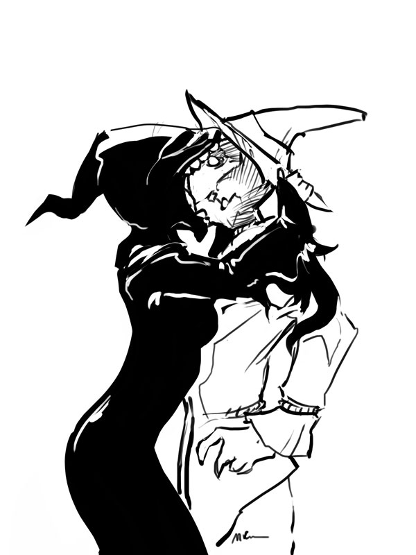 600x800 Scream Queen Kiss By Mk01