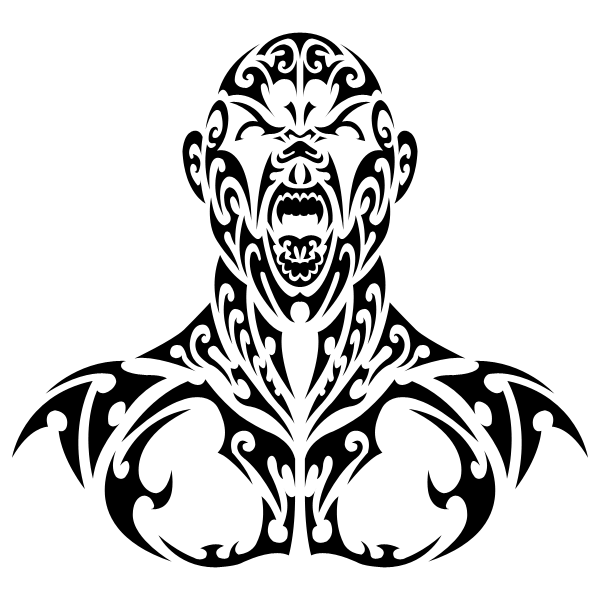 600x600 Tribal Scream By Shadow696