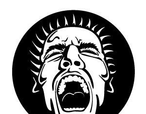 300x233 Screaming Man Free Vectors Ui Download