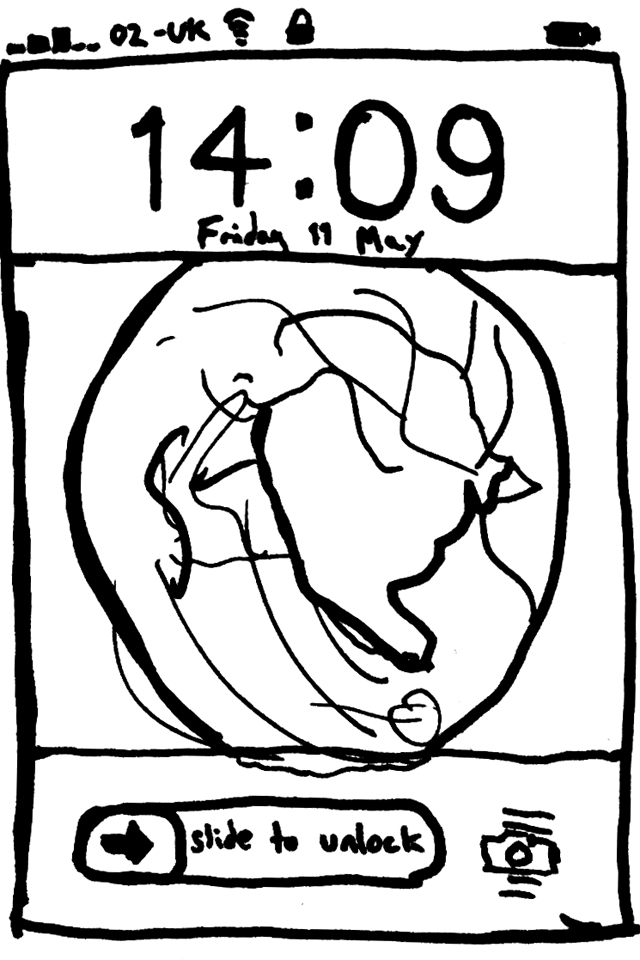 640x960 Iphone Lock Screen