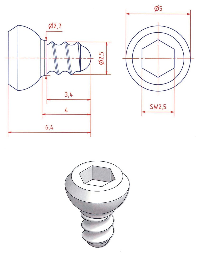 841x1080 Ceramic Screws