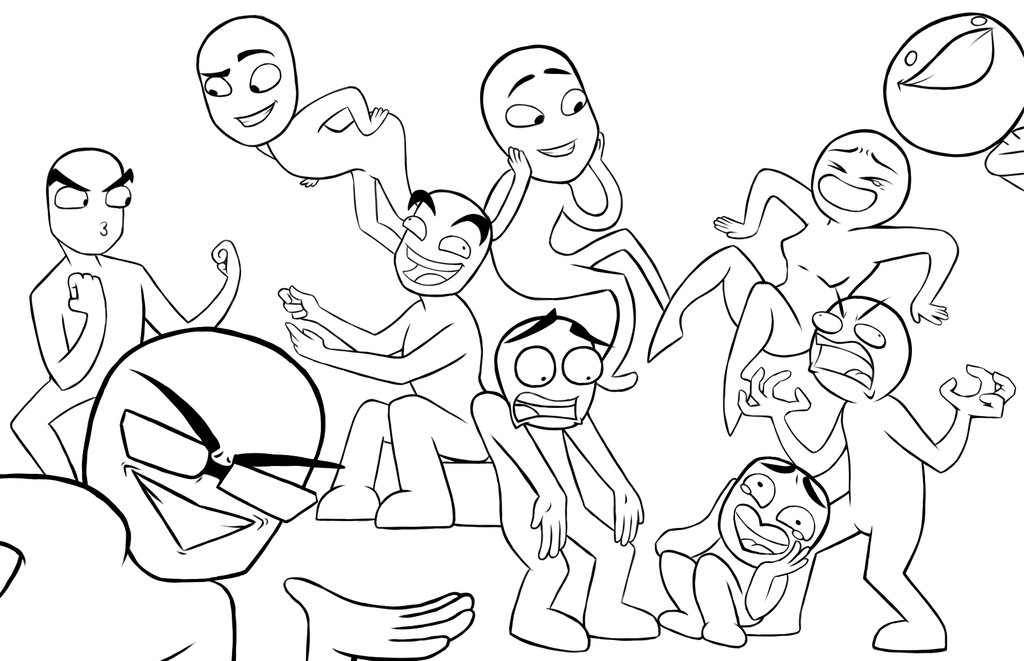 1024x661 Draw The Squad (Netty Scribble Animations) Base By