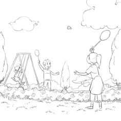236x236 Make Detailed Line Drawings For Children Book Drawings
