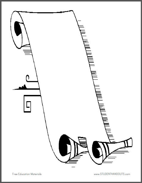 476x613 23 Images Of Welcome With Scroll Template