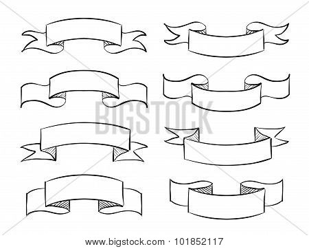 450x362 Hand Drawn Banner Scribble Vector Vector Amp Photo Bigstock