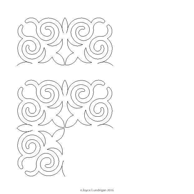 623x622 Md2 Scroll Border Corner Set Methodist Hill Quilt Studio