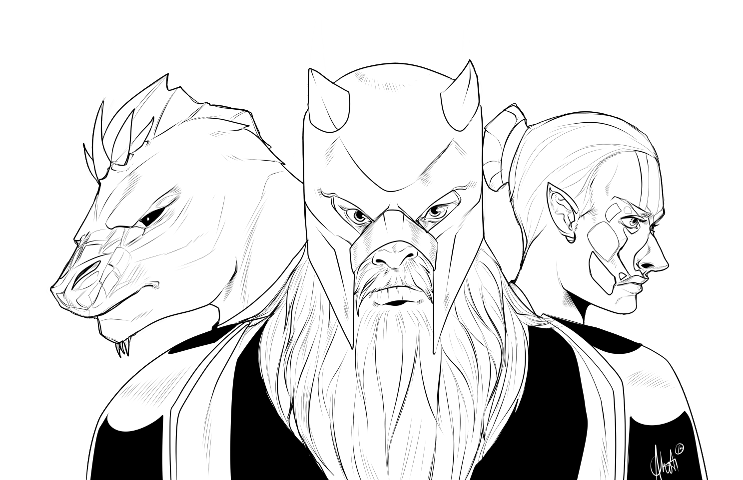 1487x962 Back From Break! With More Drawings! Elder Scrolls Online