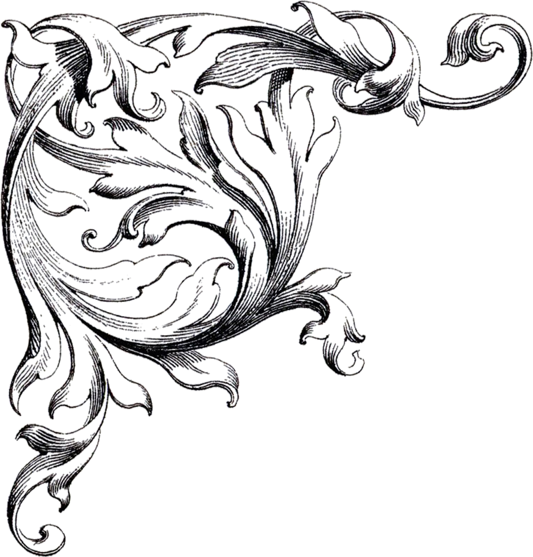 1721x1800 Free Wedding Clip Art Scrolls