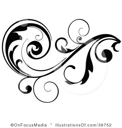 400x420 Free Scroll Clipart
