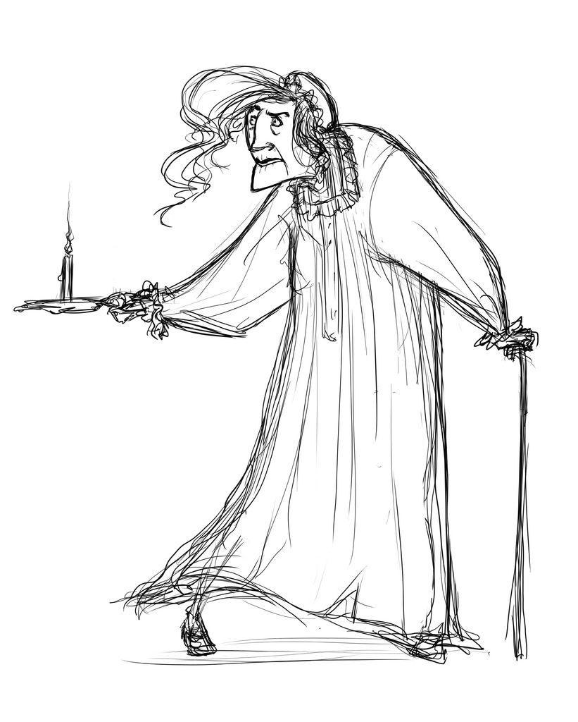 821x1024 Scrooge Nightgown Elora Lyda