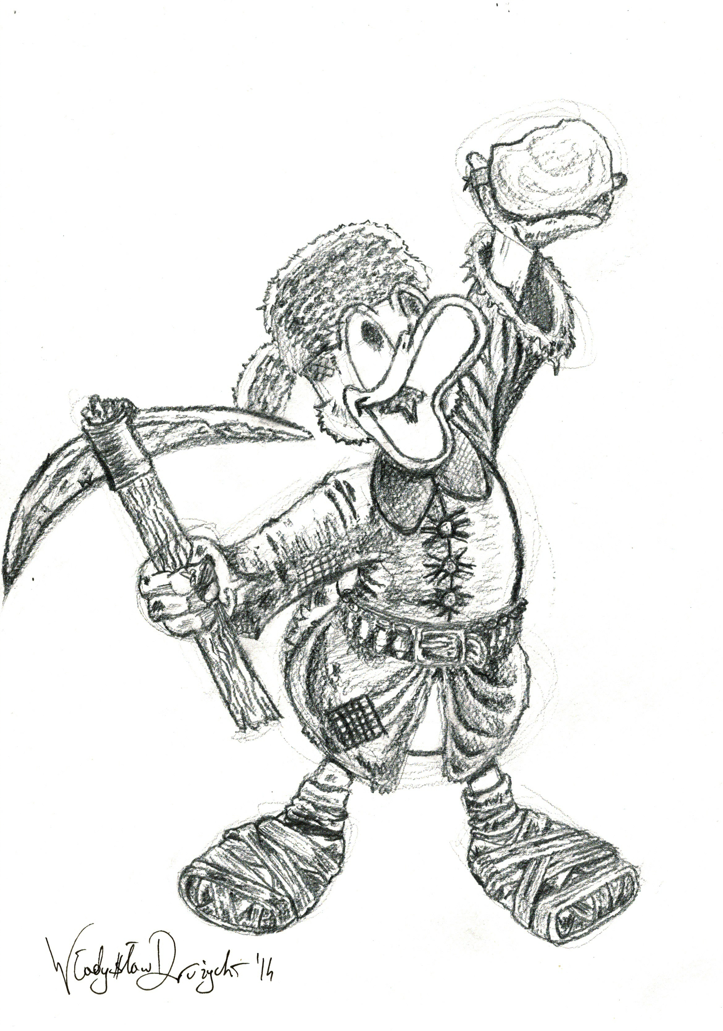 2343x3341 Uncle Scrooge Mcduck