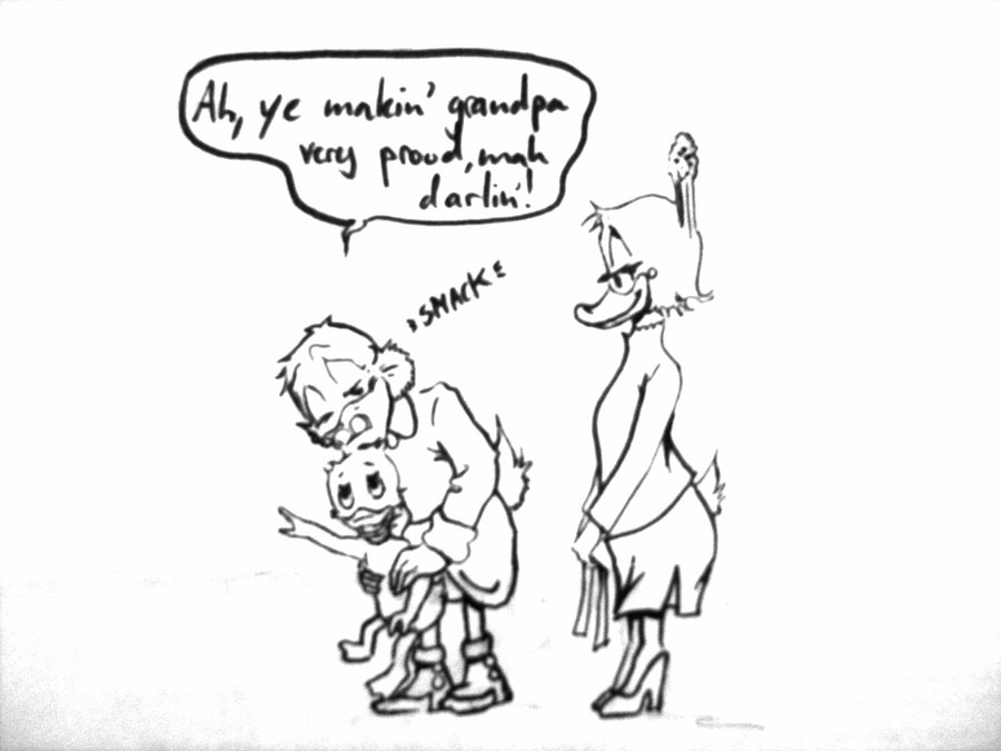 900x675 Scrooge's New Family By Glitteringgoldie