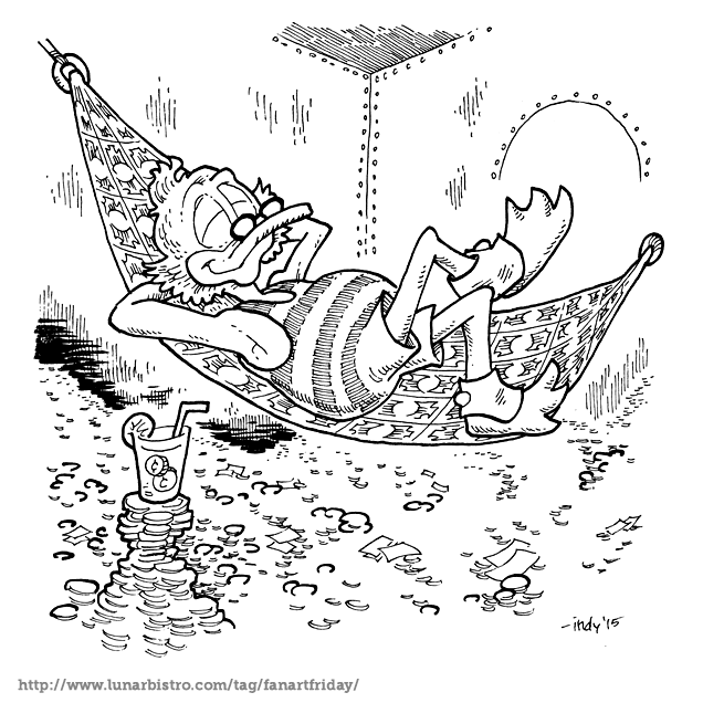 636x636 Fan Art Friday Scrooge Mcduck Lunarbistro