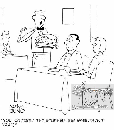 400x457 Sea Bass Cartoons And Comics