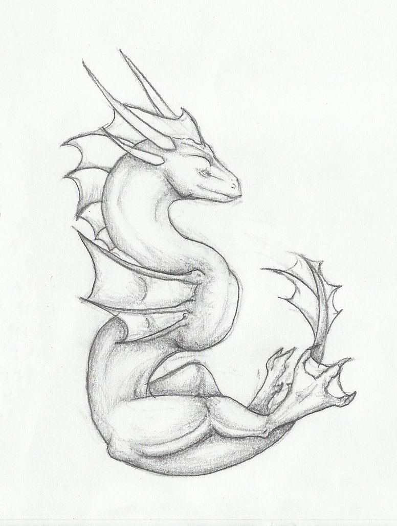 776x1029 Sea Serpent [Sketch] By Arredienaie