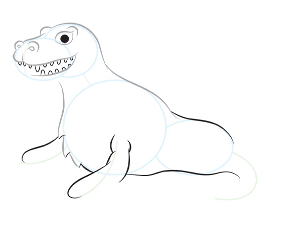 600x450 How To Draw A Seal Step By Step Drawing Lesson