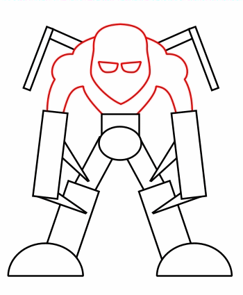 350x425 Drawing A Cartoon Monster