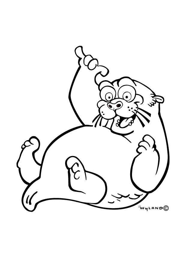 620x875 Sea Otter Coloring Pages