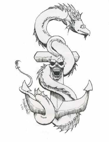 371x480 Meaningful Anchor Sea Serpent Tattoojhaad On Style Pictures