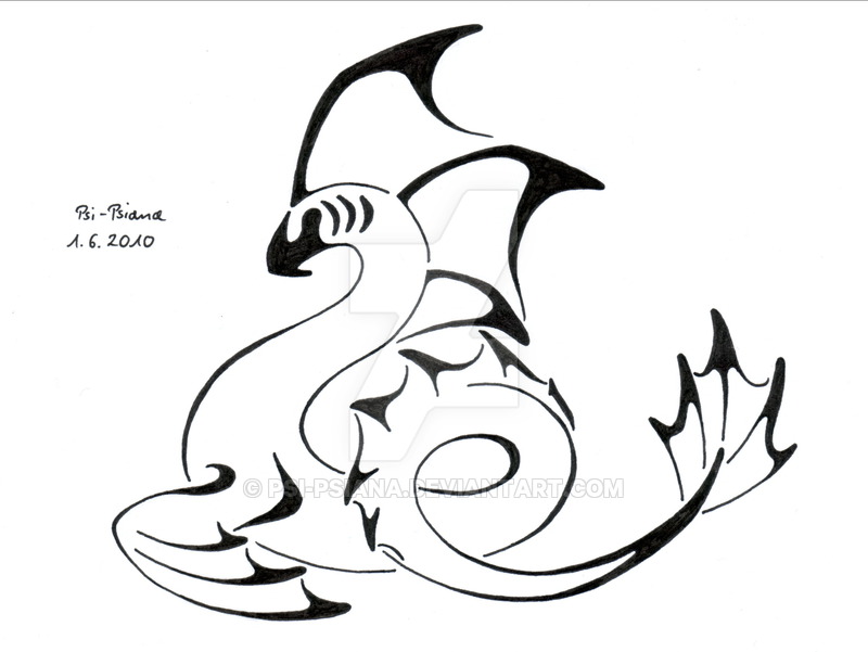 Sea Serpent Drawing at GetDrawings | Free download