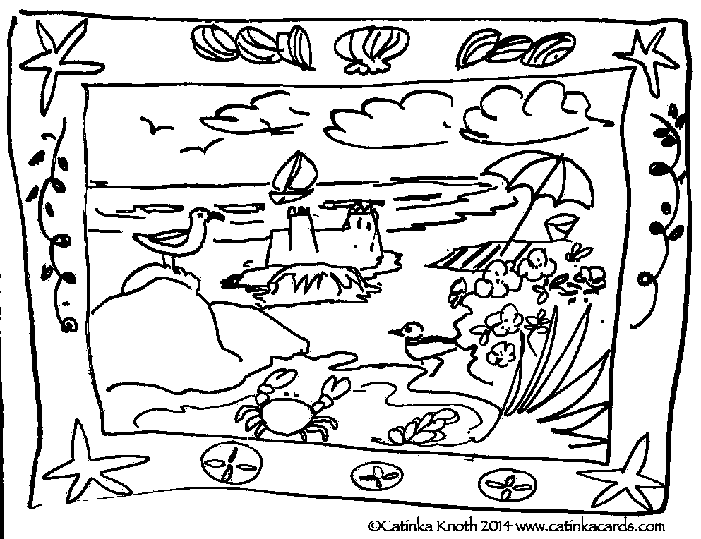 993x764 Children's Art Class To Draw Father's Day, Summer Themes For June