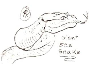 316x231 Giant Sea Snake Portrait By Kaijulord21