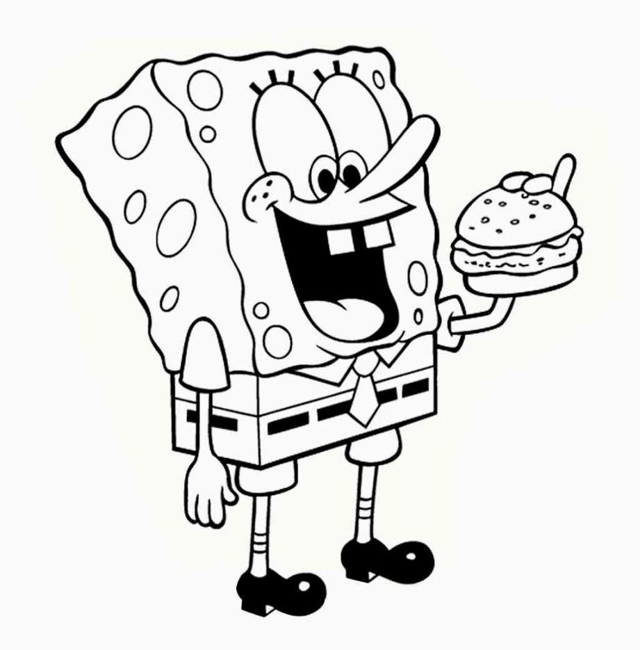 921x935 Top 10 Drawn Hamburger Spongebob Pictures