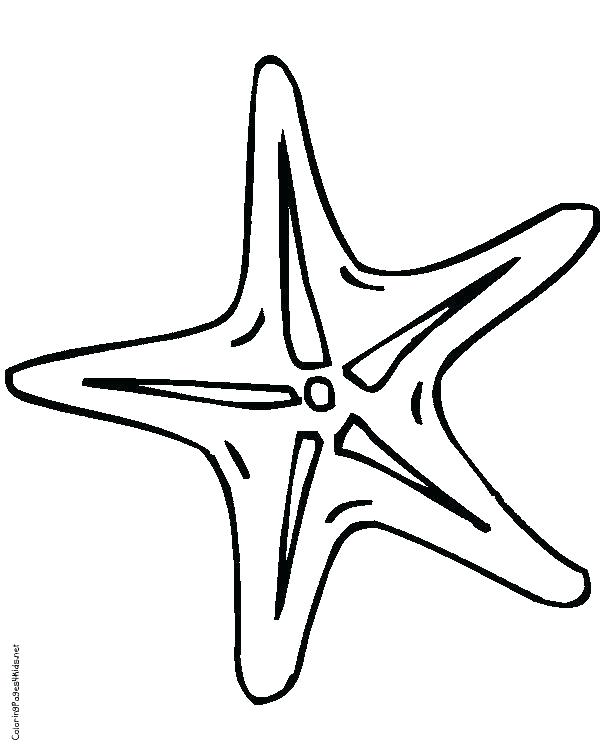 600x756 Starfish Coloring Pages Sea Star Coloring Page Star Fish Coloring