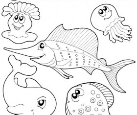 280x235 Sea World Vector For Free Download