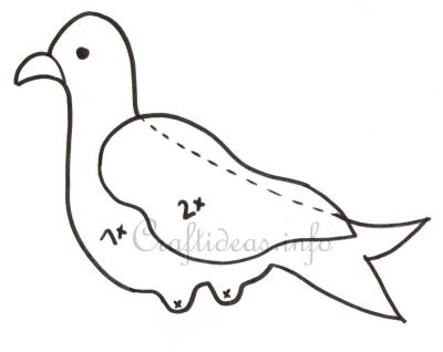 400x318 Wooden Seagull Template Streetman Template