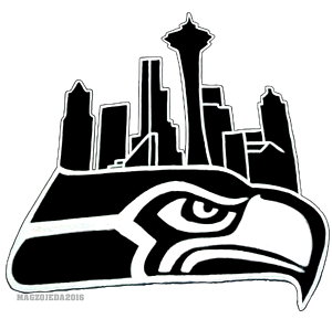 300x289 Seattle Seahawks Paintings
