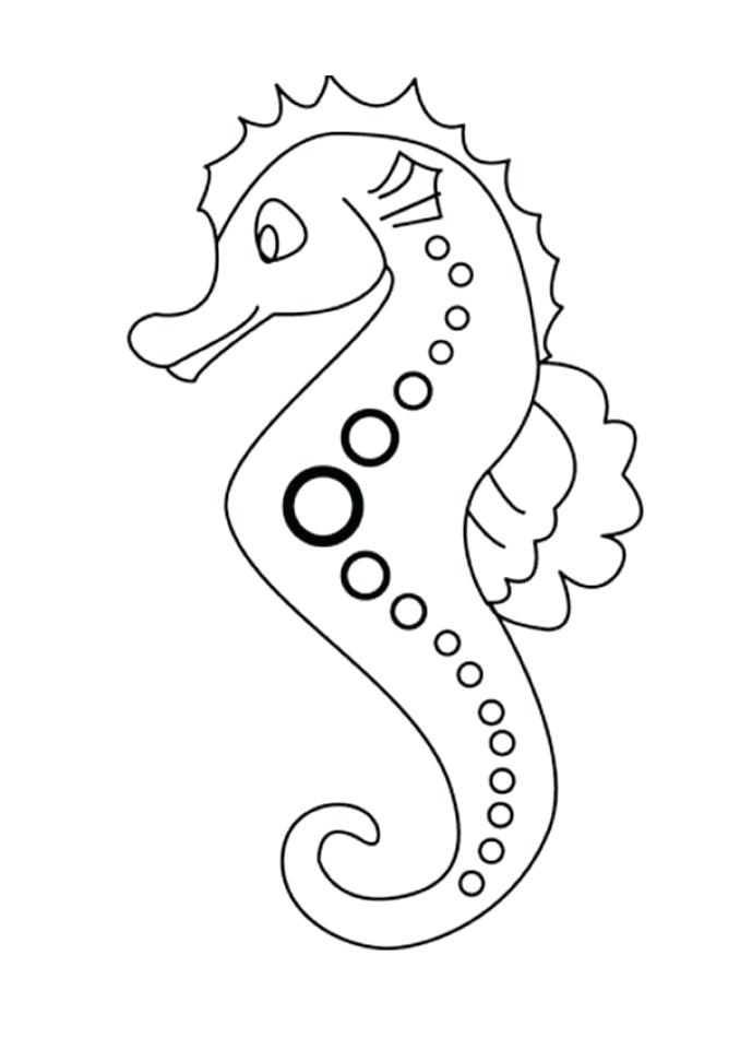 678x960 Seahorse Coloring Pages Printable Seahorse Coloring Pages Cute