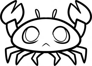 302x218 How To Draw How To Draw A Crab For Kids