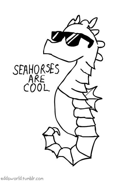 400x582 Seahorse By Eddsworld