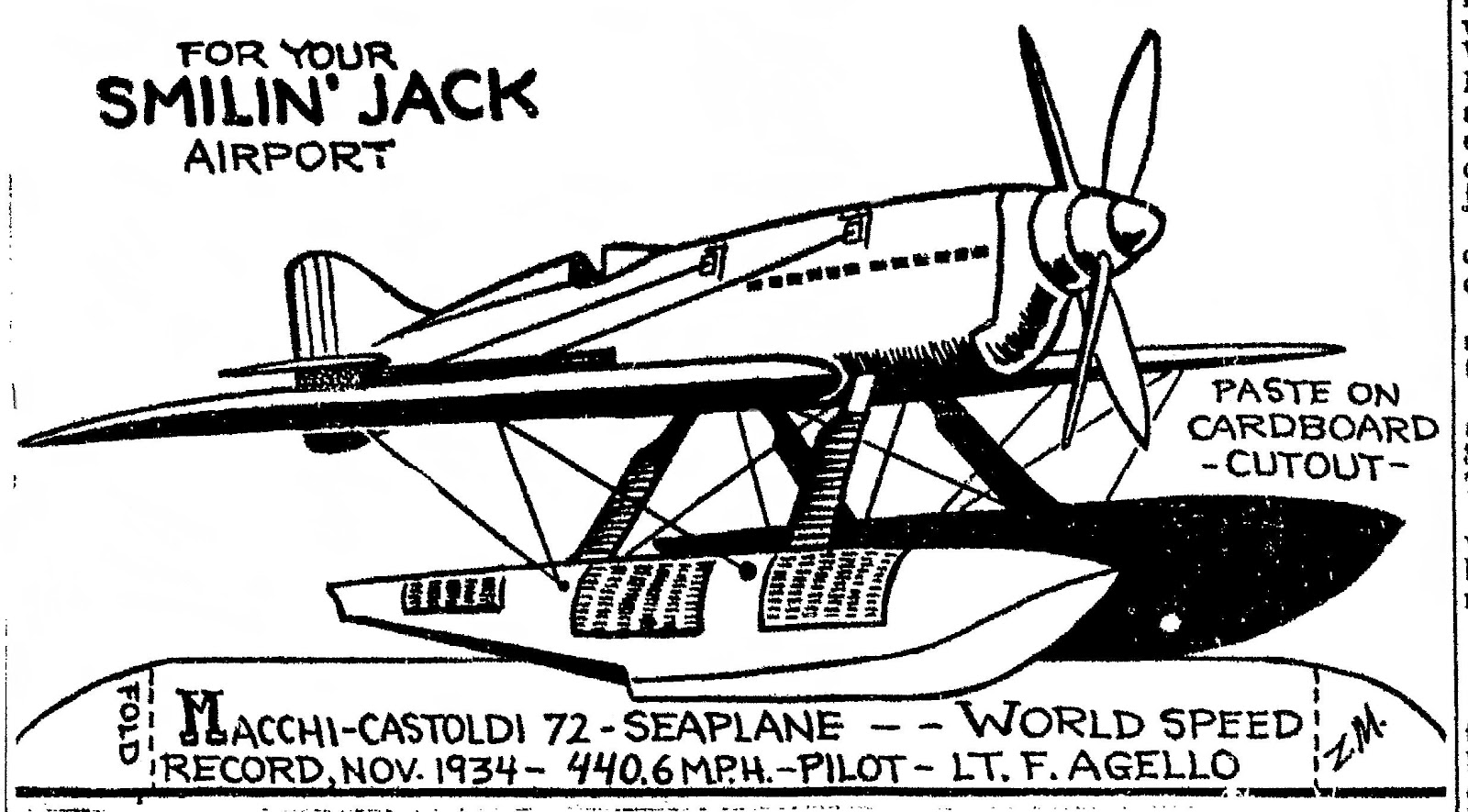 1600x885 Mostly Paper Dolls For Your Smilin' Jack Airport