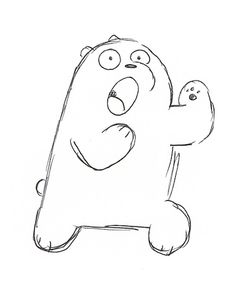 236x291 We Bare Bears Drawing Sketch