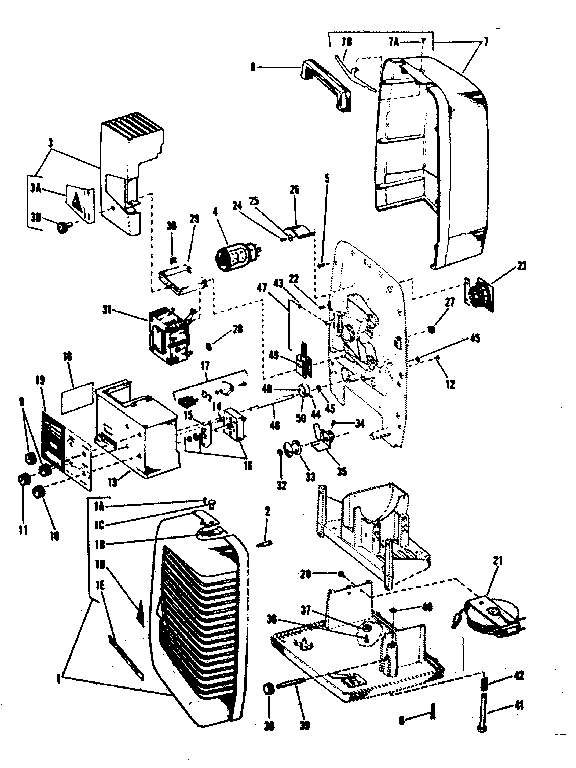 576x768 Sears Tower Super Automatic 8mm Projector Parts Model 9280