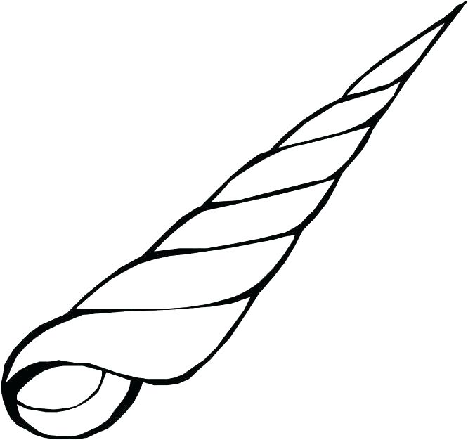 666x626 Quill Pencil Coloring Page Sea Shell Coloring Page Seashell